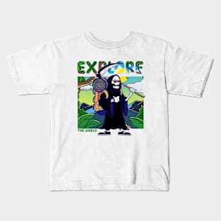 Explore The World Kids T-Shirt